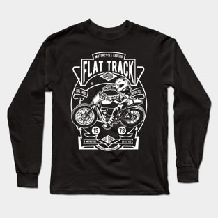 Flat Track Racer Long Sleeve T-Shirt